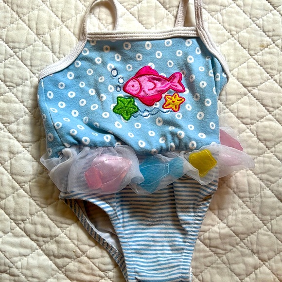 Baby swimsuit with tutu GUC - Picture 1 of 3
